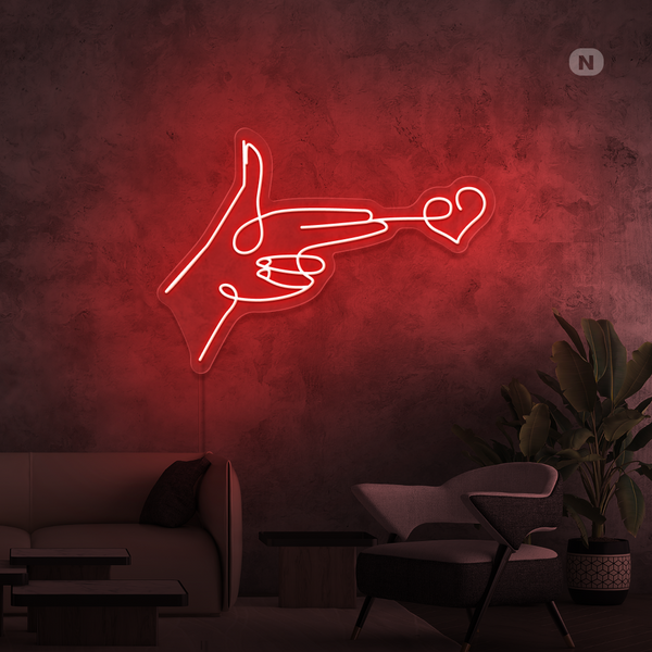 Neon Schild Lovestarget