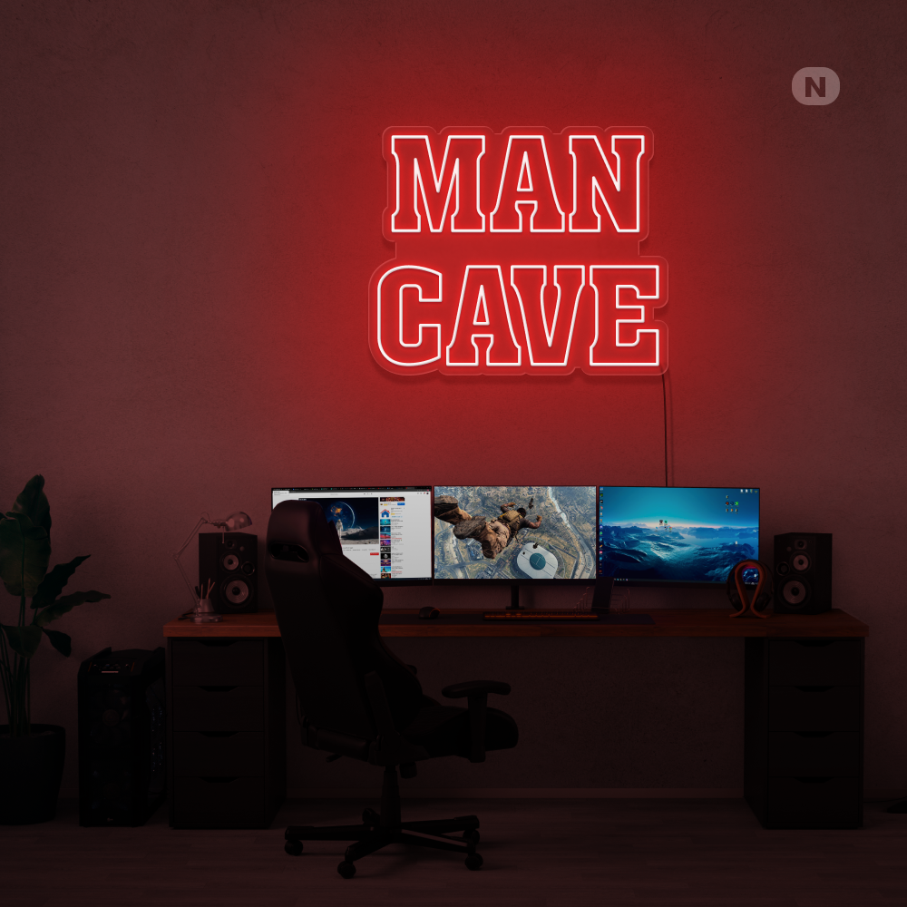 Neon Schild Man Cave