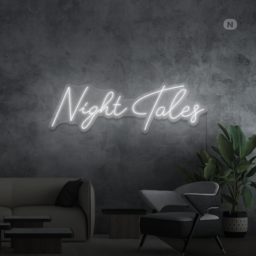 Neon Schild Night Tales