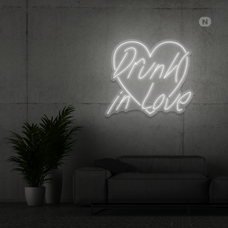 Neon Schild Drunk in Love