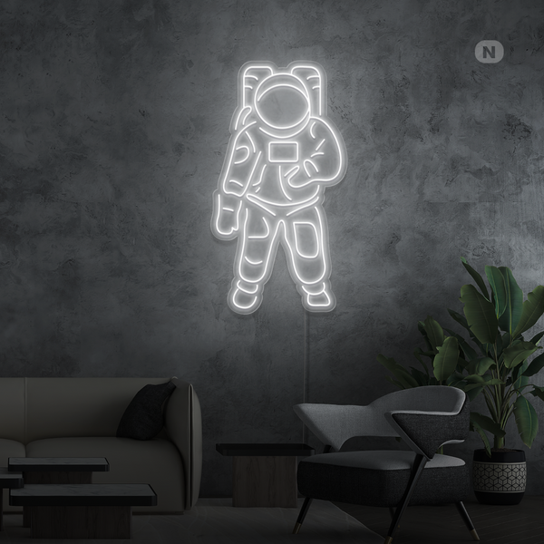 Neon Schild Astronaut