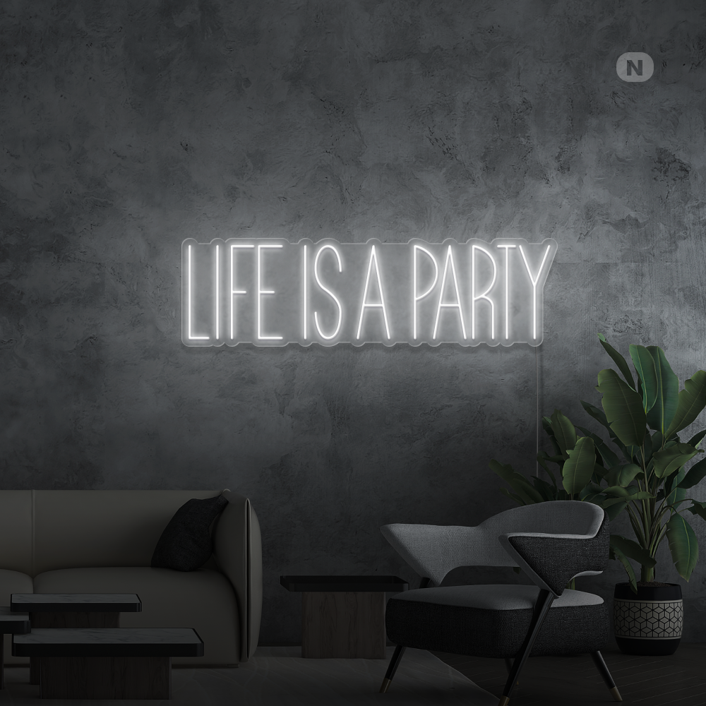 Neon Schild Party
