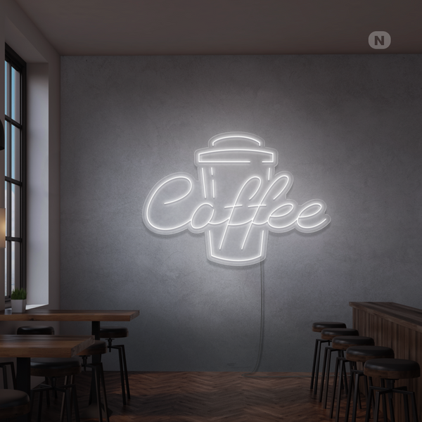 Neon Schild Coffee