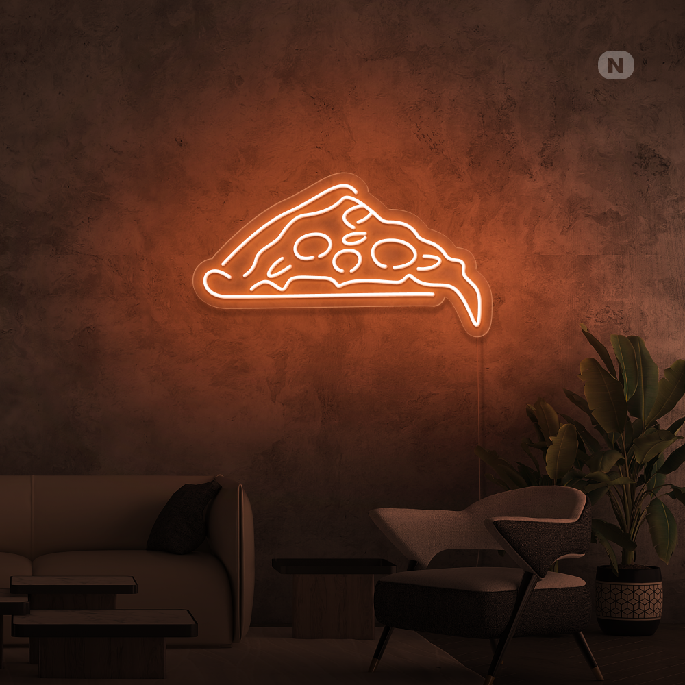 Neon Schild Pizza