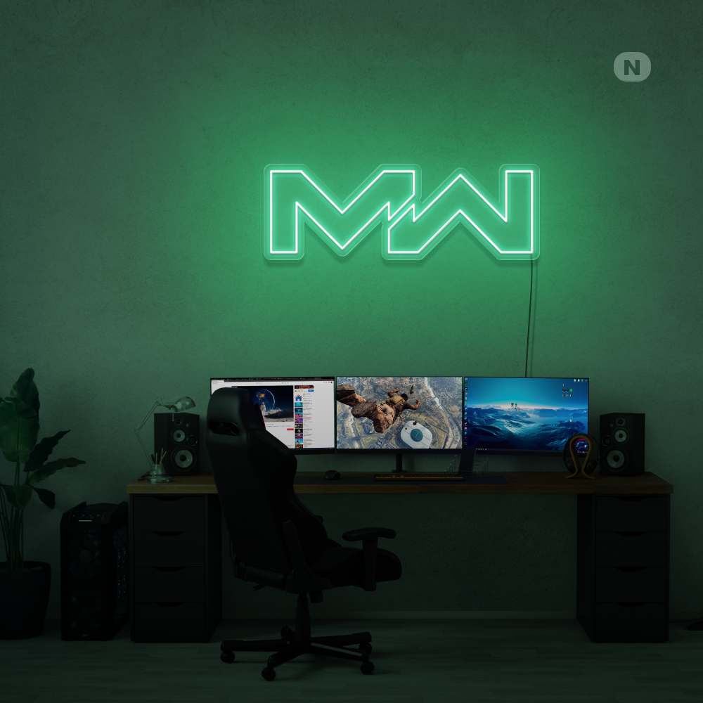 Neon Schild MW