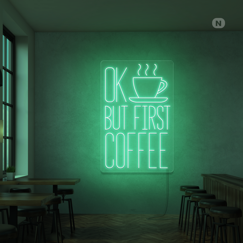 Neon Schild Coffee