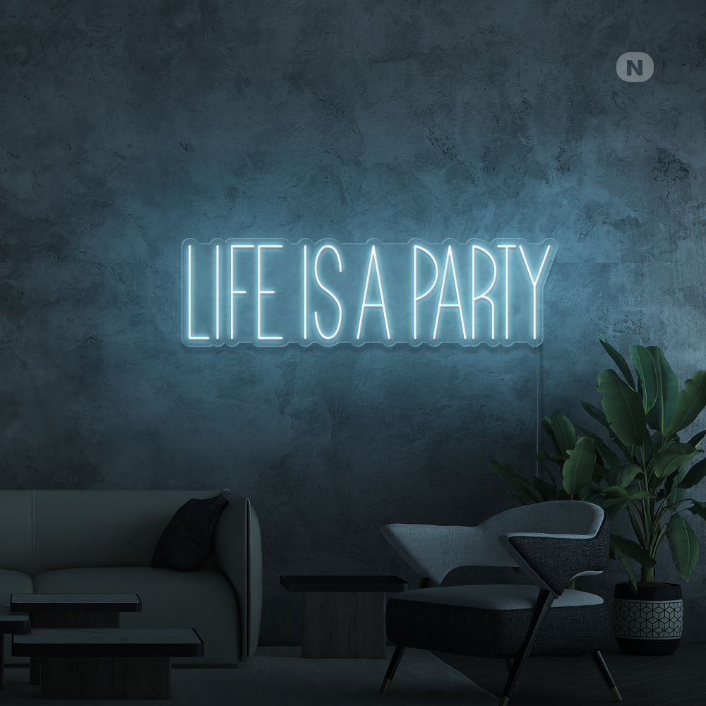 Neon Schild Party