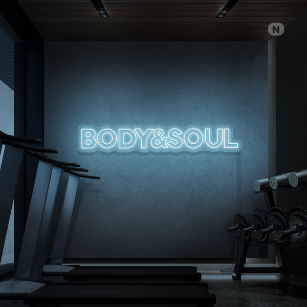 Neon Schild Body & Soul