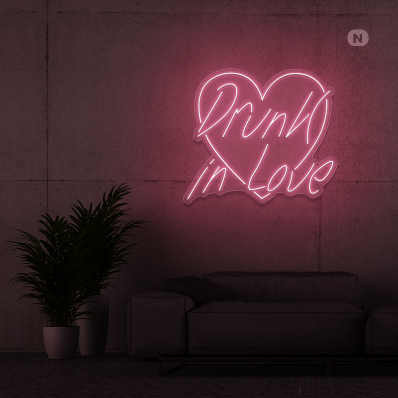 Neon Schild Drunk in Love