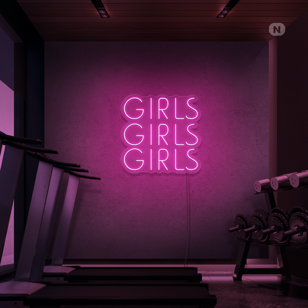 Neon Schild Girls Girls Girls