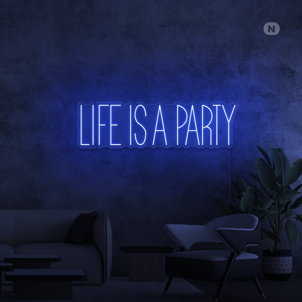 Neon Schild Party