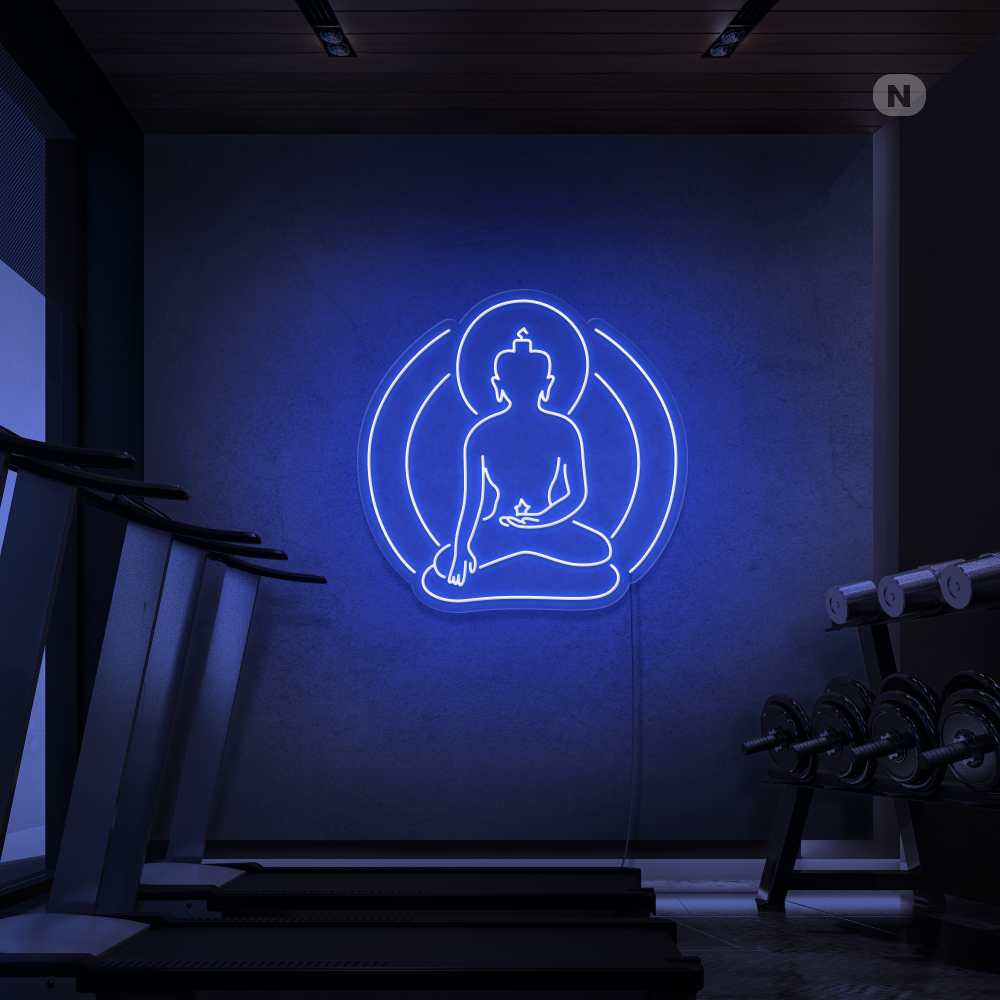 Neon Schild Yoga