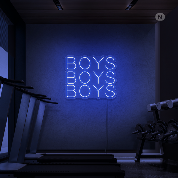 Neon Schild Boys Boys Boys
