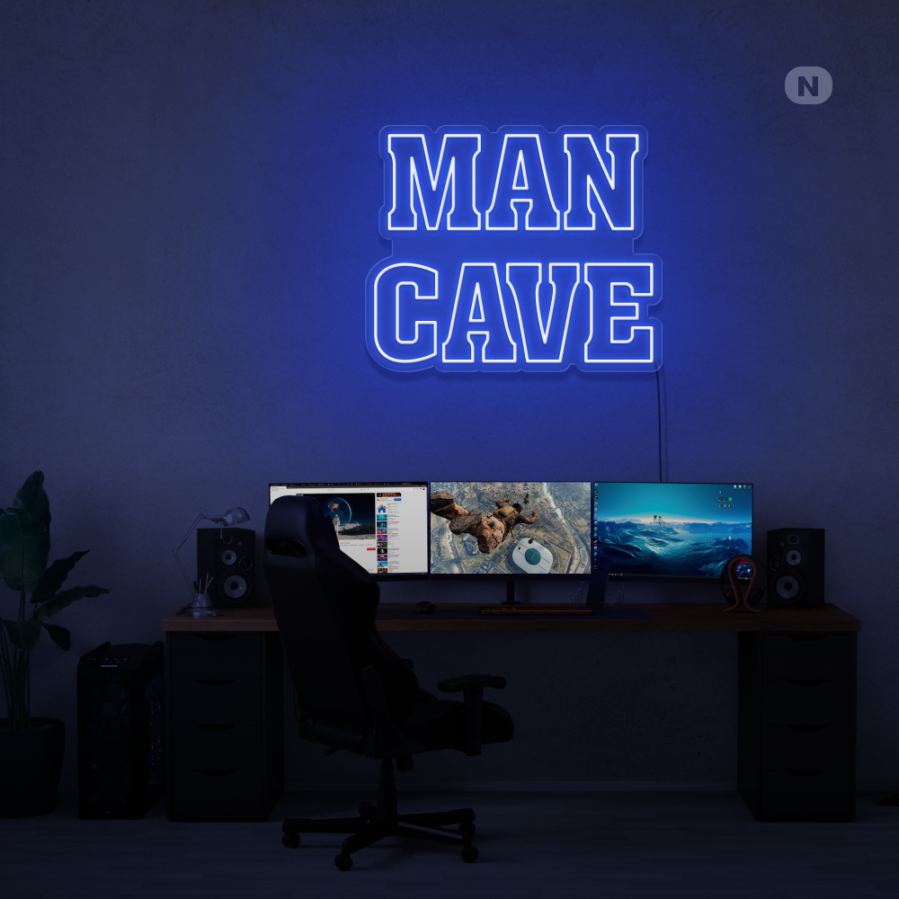 Neon Schild Man Cave