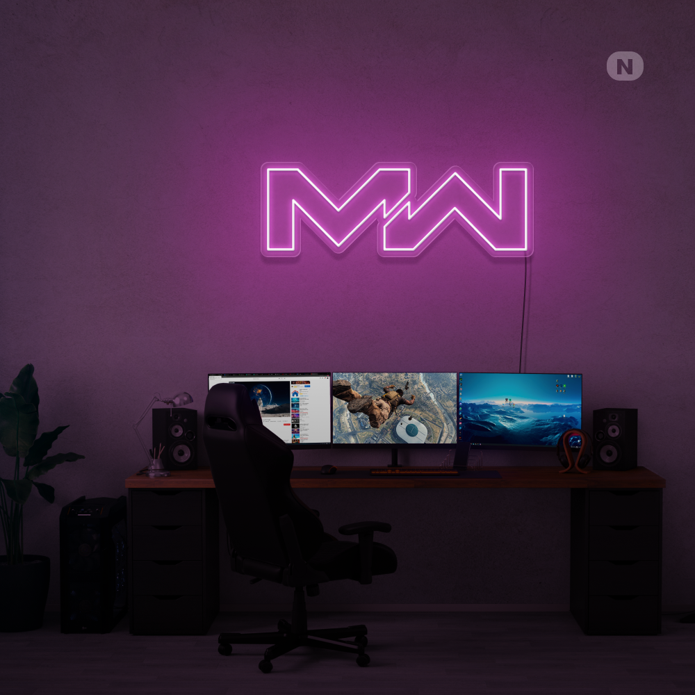 Neon Schild MW