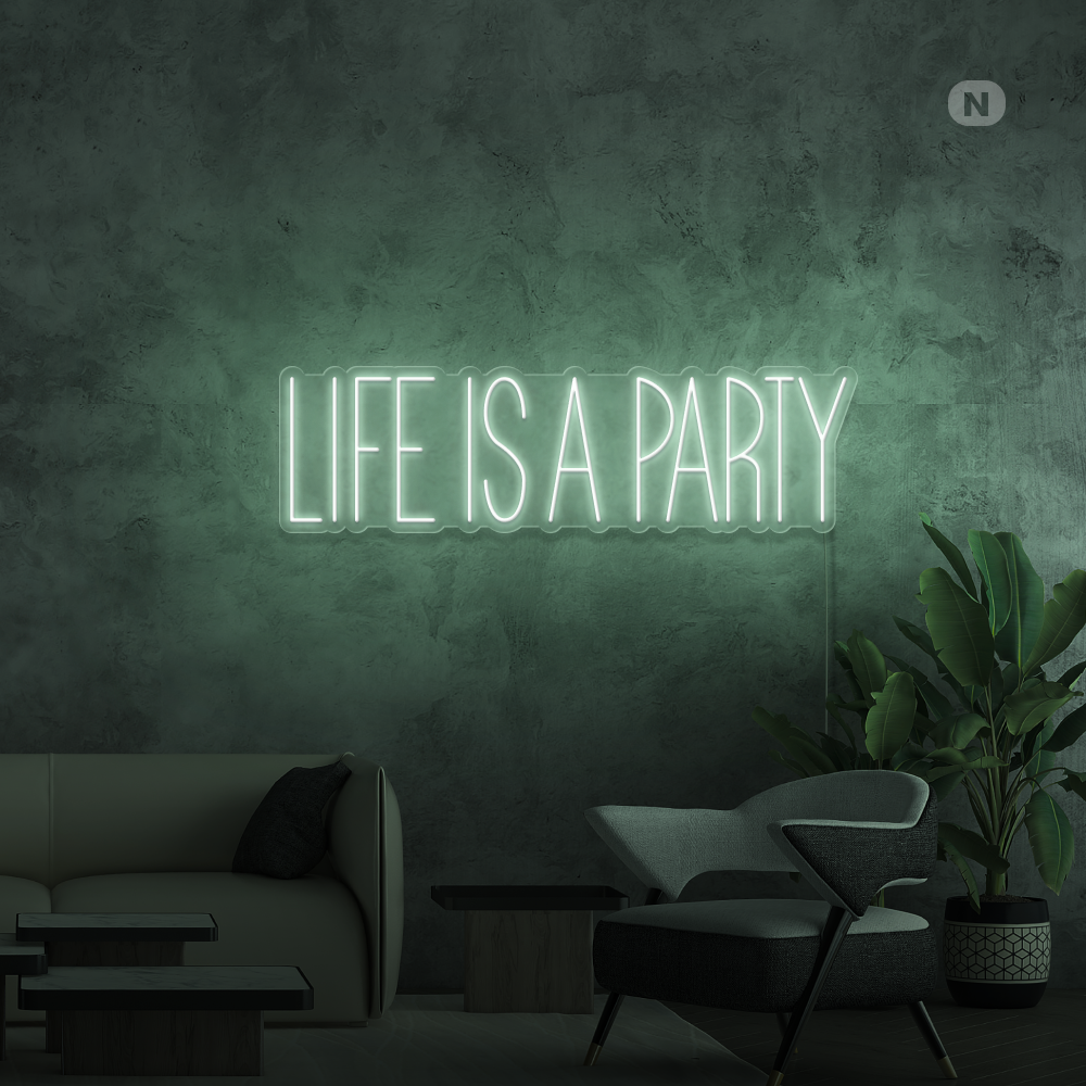 Neon Schild Party