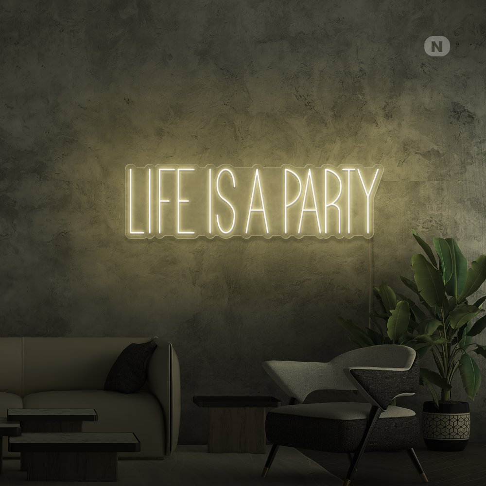 Neon Schild Party