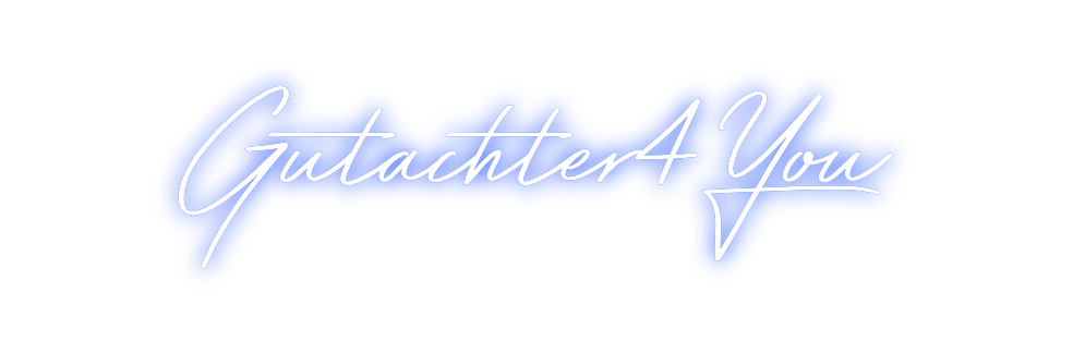 Individuelles Neon: Gutachter4You